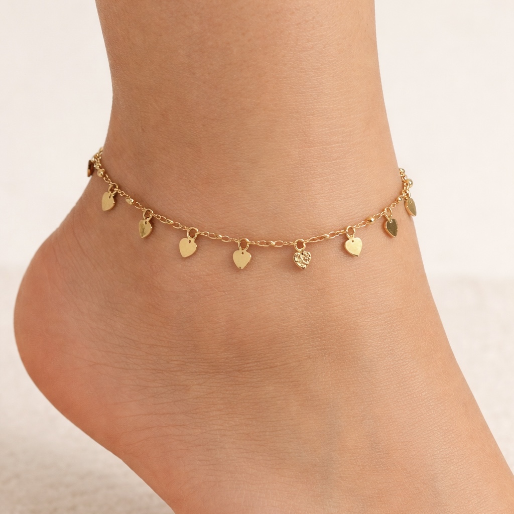 TORNOZELEIRA CORAÇÕES