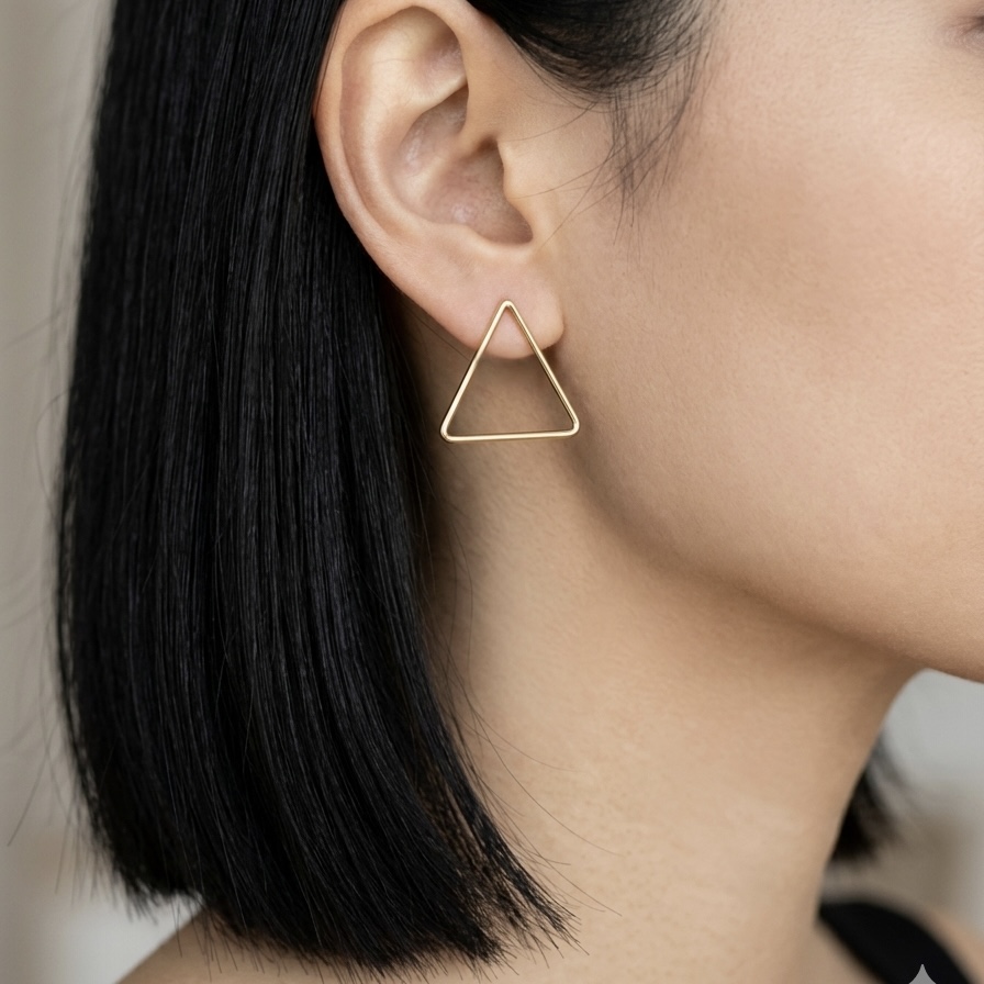 BRINCO GEOMÉTRICO TRIÂNGULO de R$ 36,90 por: